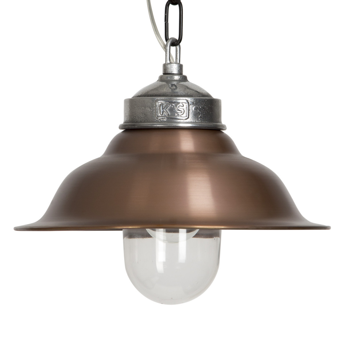 KS Verlichting hanglamp porto fino koper