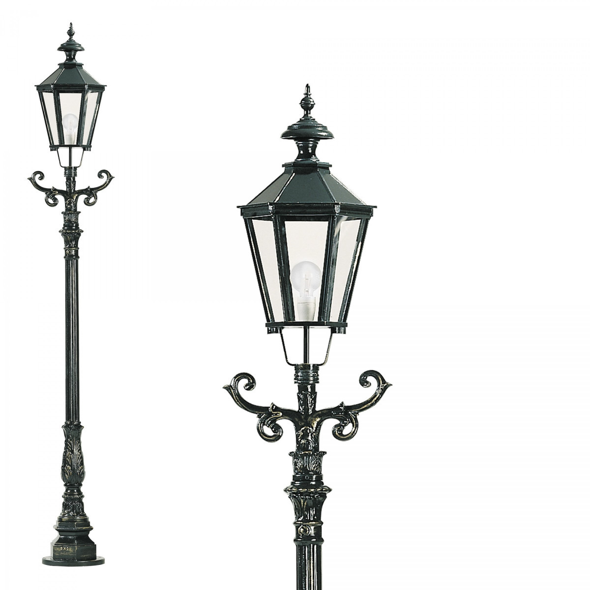 KS Verlichting hannover e27 tuinlantaarn aluminium antraciet ip44