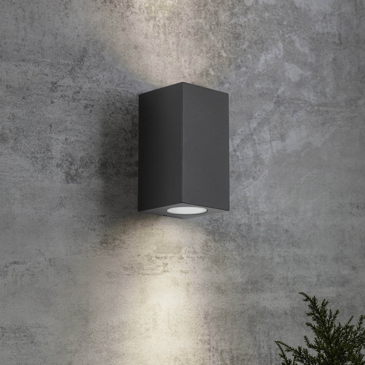 KS Verlichting KS up-downlight levi matzwart