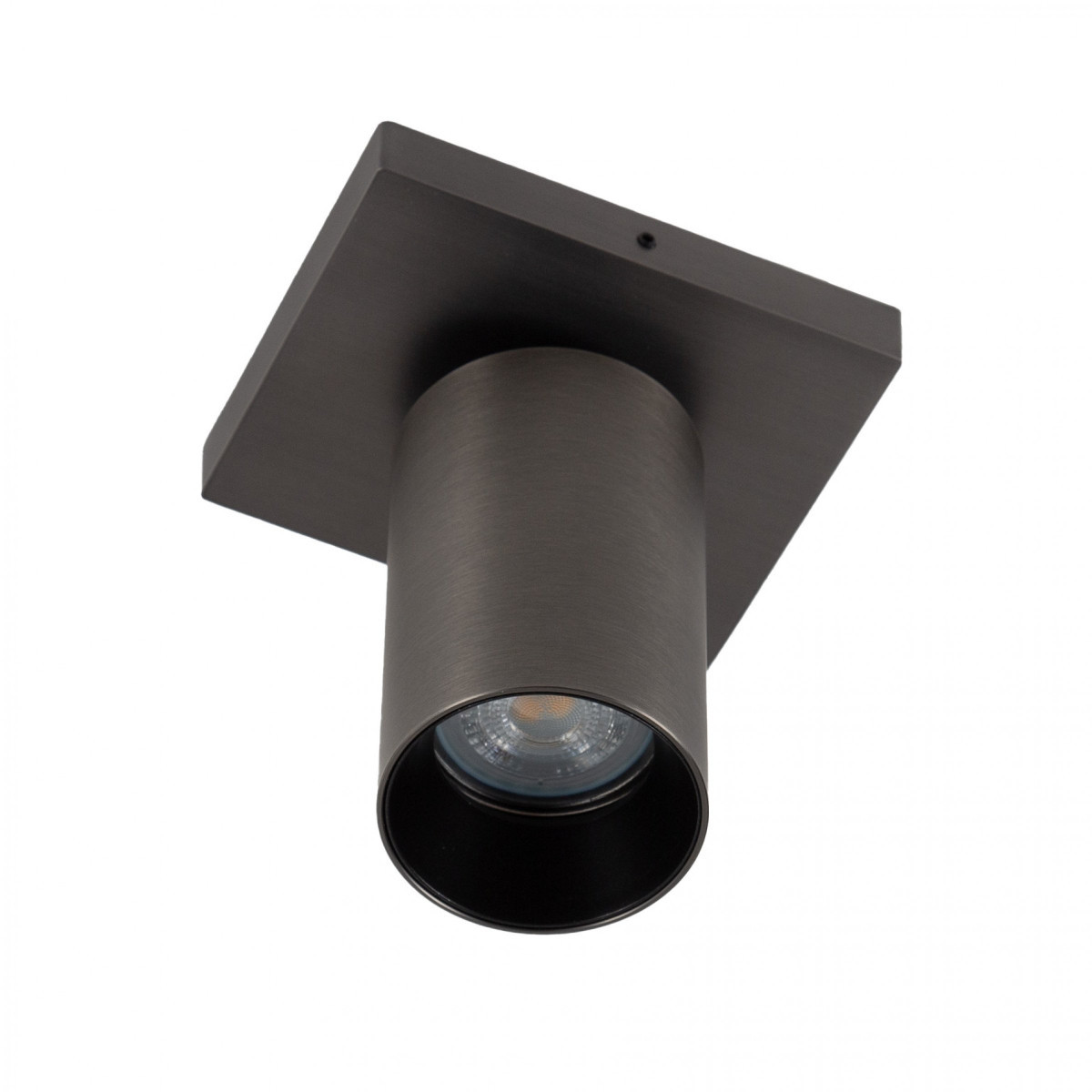 KS Verlichting Lynn KS Mila 1 opbouwspot plafond gu10 richtbaar gunblack