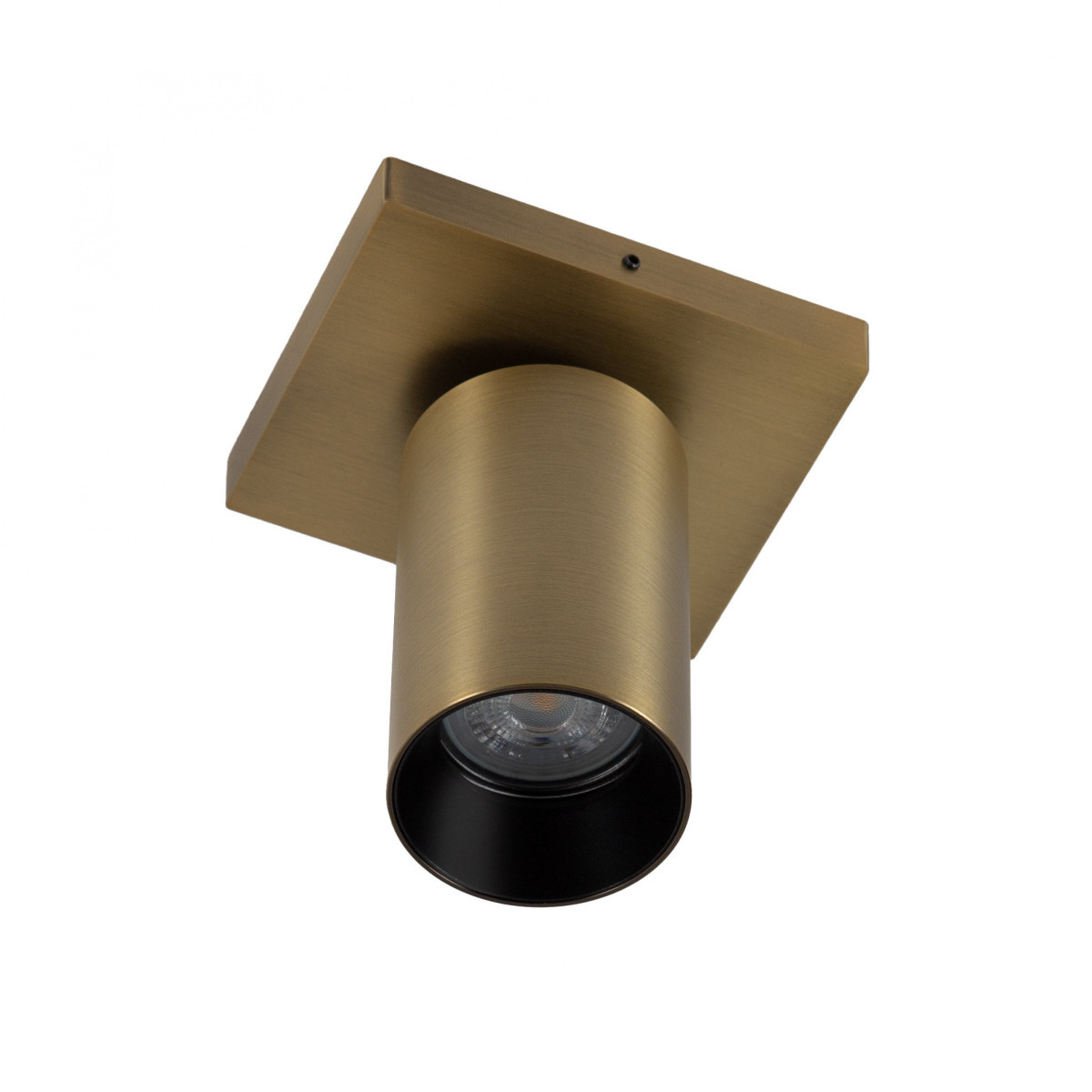 KS Verlichting Lynn KS Mila 1 opbouwspot plafond gu10 richtbaar oud brons