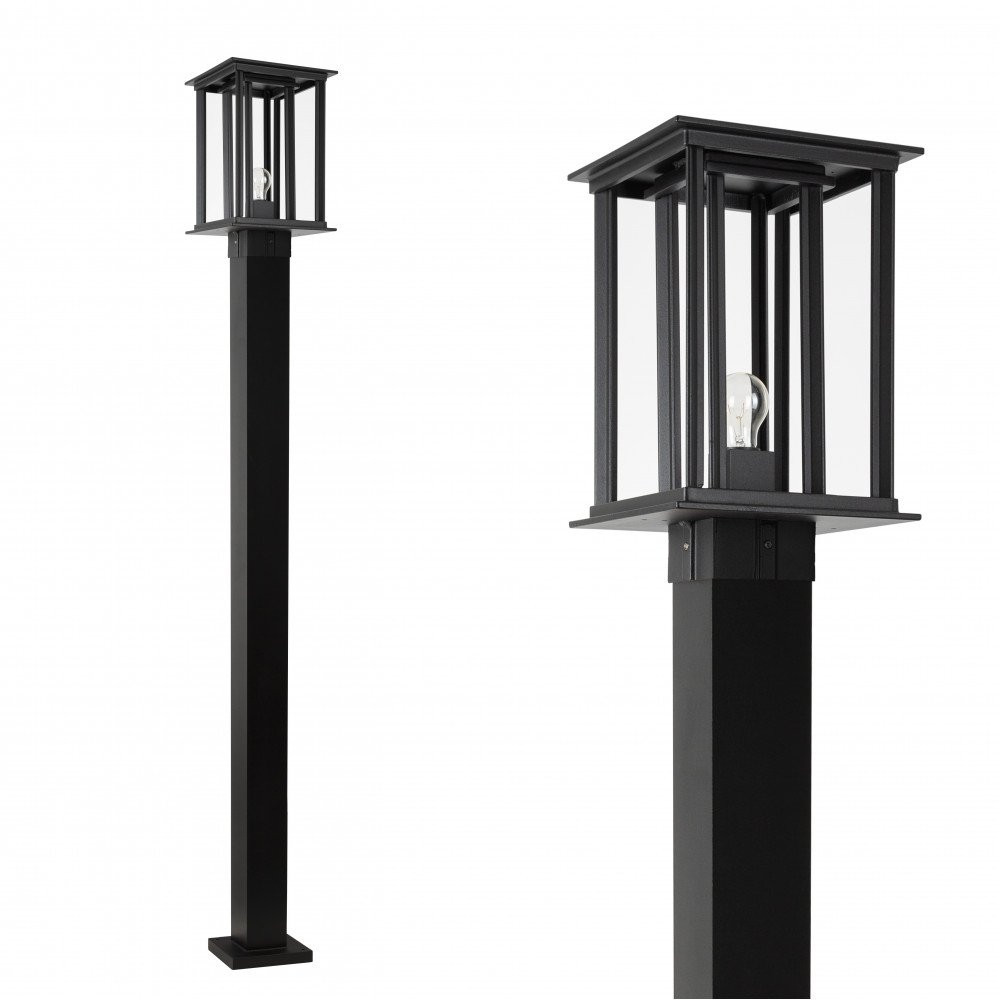 KS Verlichting New York KS New york tuinlantaarn e27 tuinlamp zwart