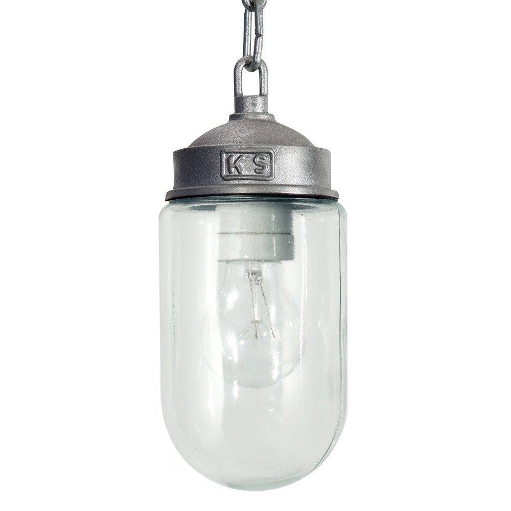 KS Verlichting One-Eighty KS One-eighty aan ketting e27 pendelarmatuur verzinkt
