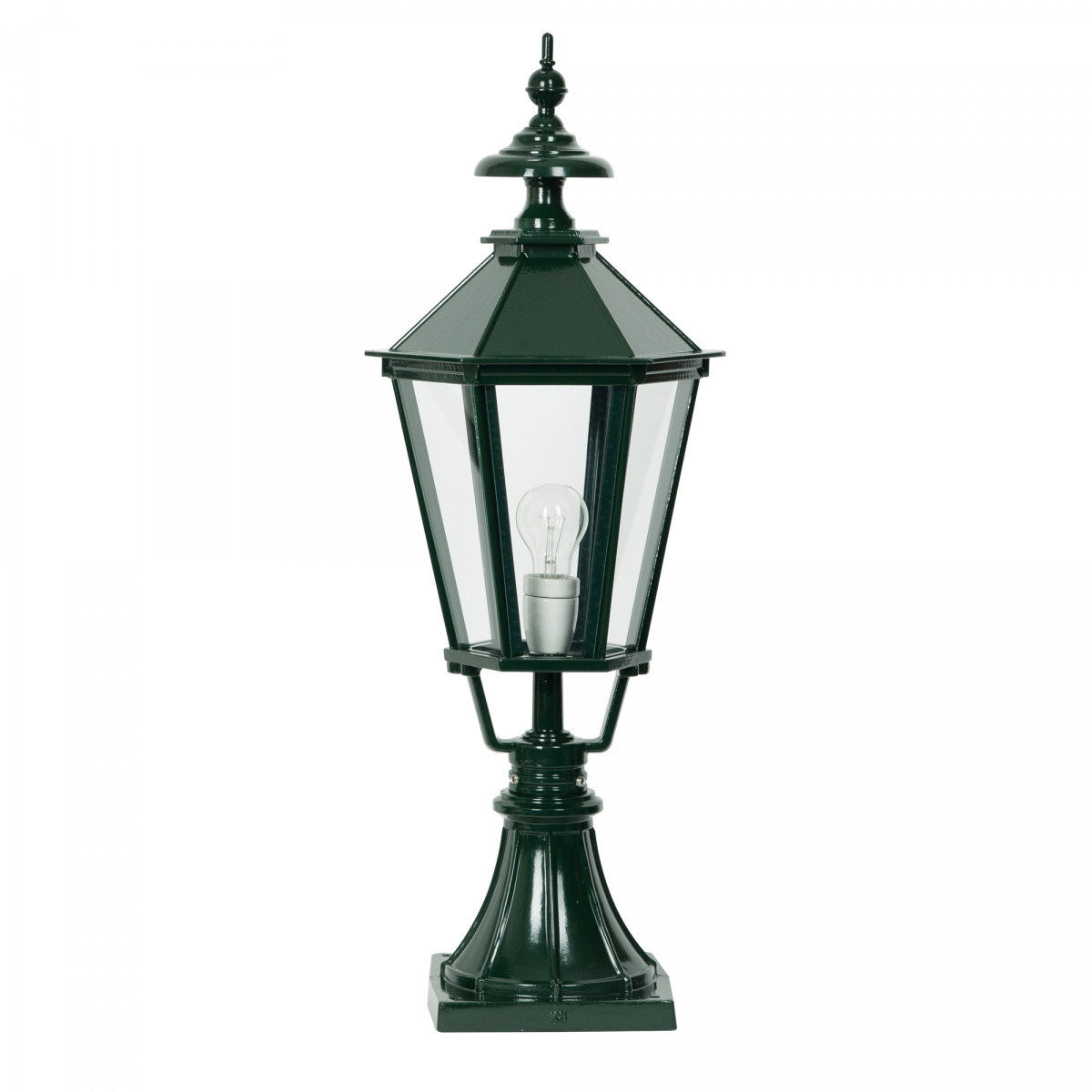 KS Verlichting oxford e27 tuinarmatuur aluminium zwart ip44