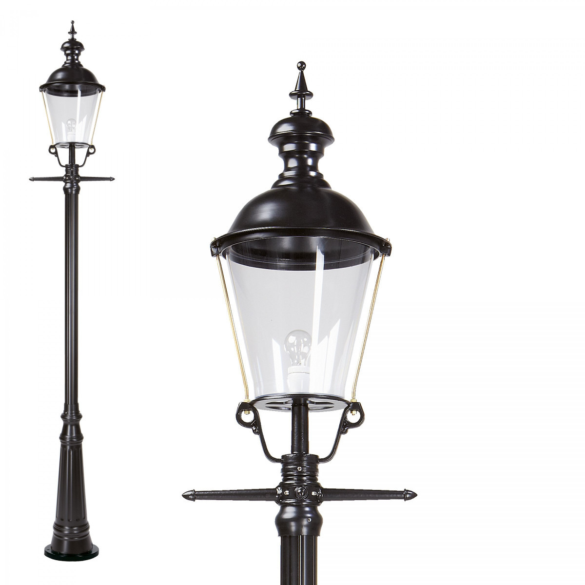 KS Verlichting tuinlamp noordwijk zwart/zwart
