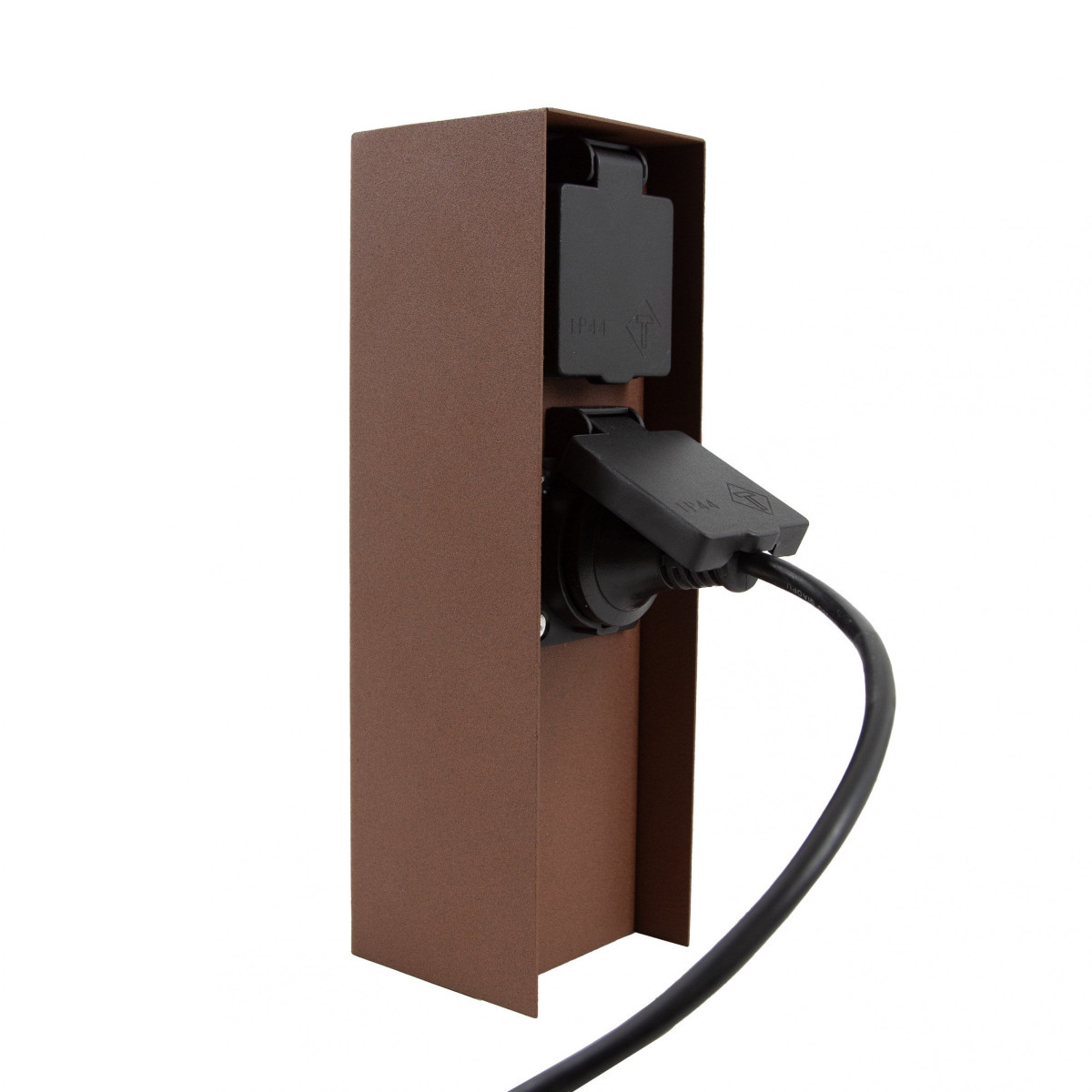KS Verlichting tuinstopcontact 2V corten