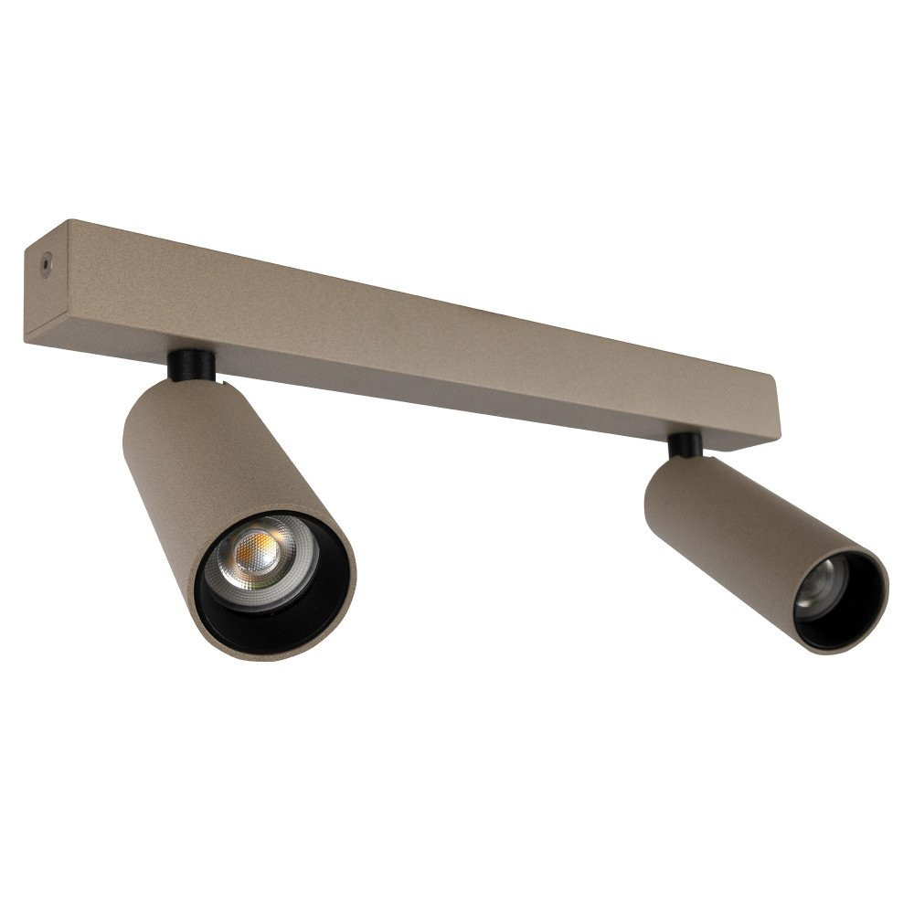 KS Vigo 2 spot opbouw 2xpar11 mini-gu10 richtbaar champagne