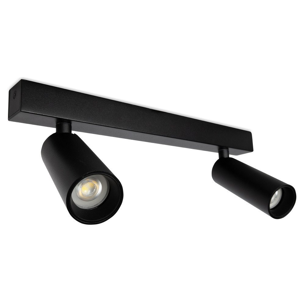 KS Vigo 2 spot opbouw 2xpar11 mini-gu10 richtbaar zwart