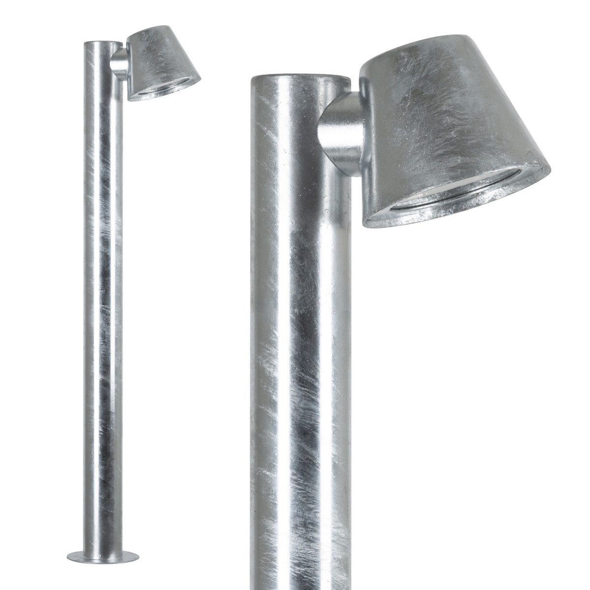 KS Vita sokkel tuinlamp gu10 buitenlamp staand gegalvaniseerd
