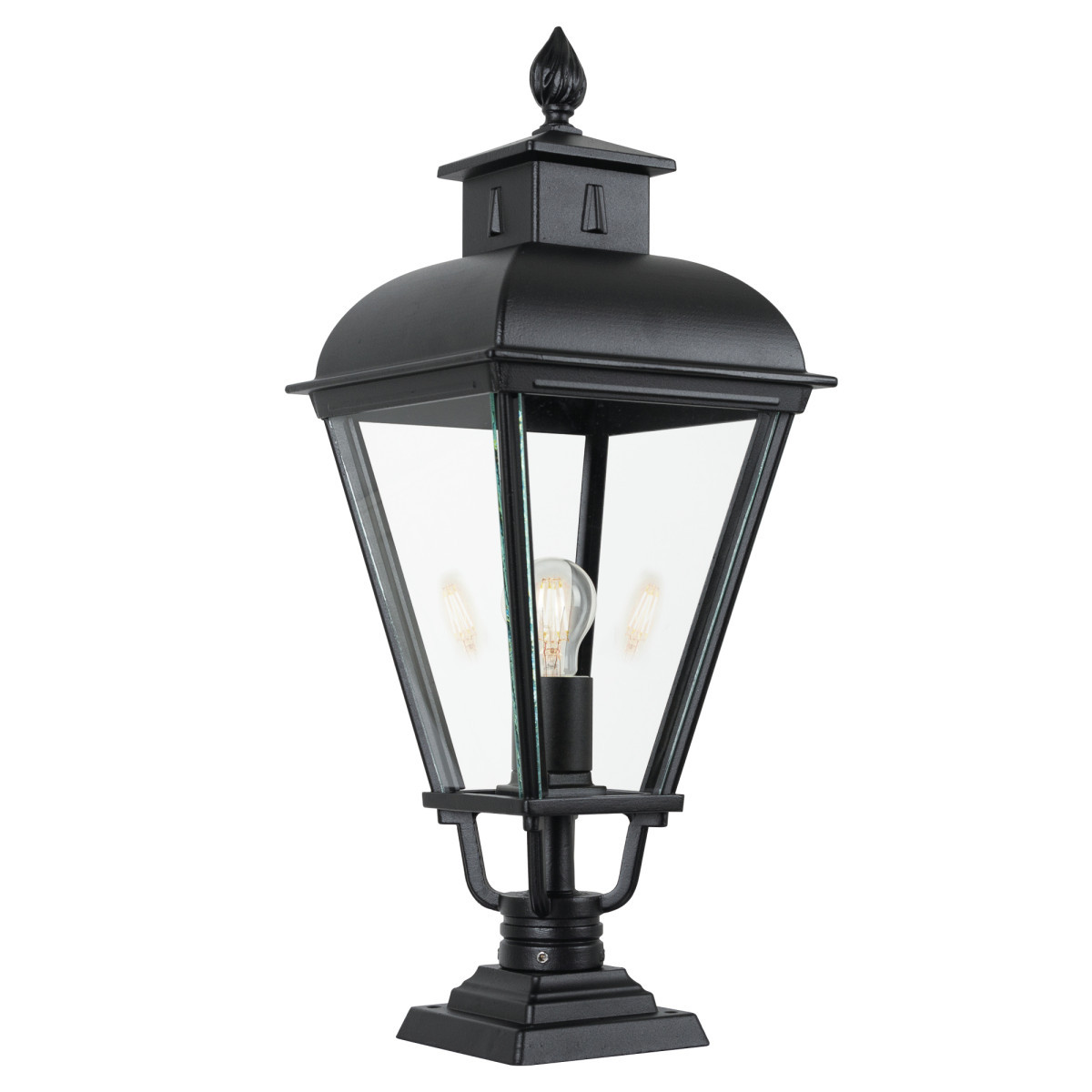 KS Vondel sokkellamp e27 buitenlamp staand zwart