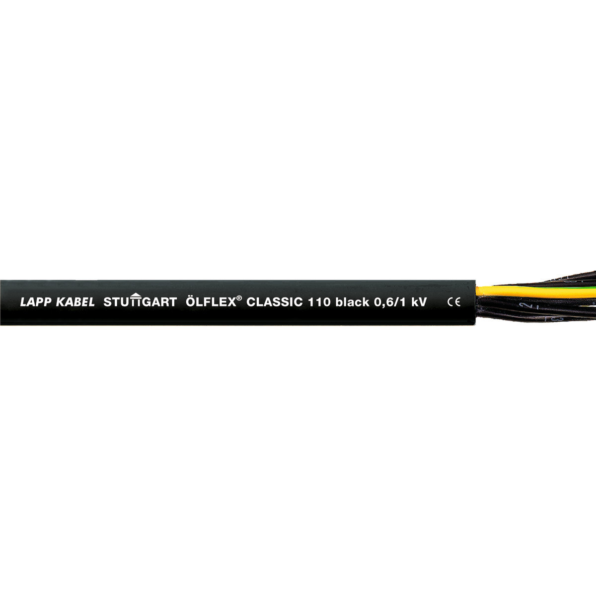Lapp Aansluit- en stuurstroomkabels ölflex Classic 110 black 0,6/1KV 5G10