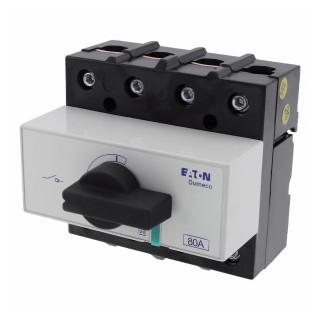 Lastscheider Dumeco 80a 4P, draaigreep zwart