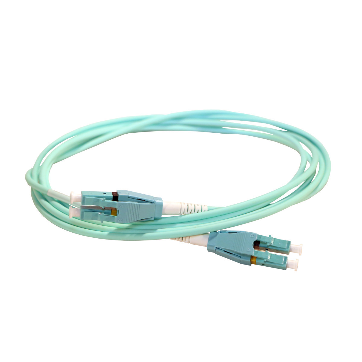Legrand LCS3 Fiber Glasvezel Patchkabel uniboot multimode aqua om4 LC/upc-LC/upc 3M