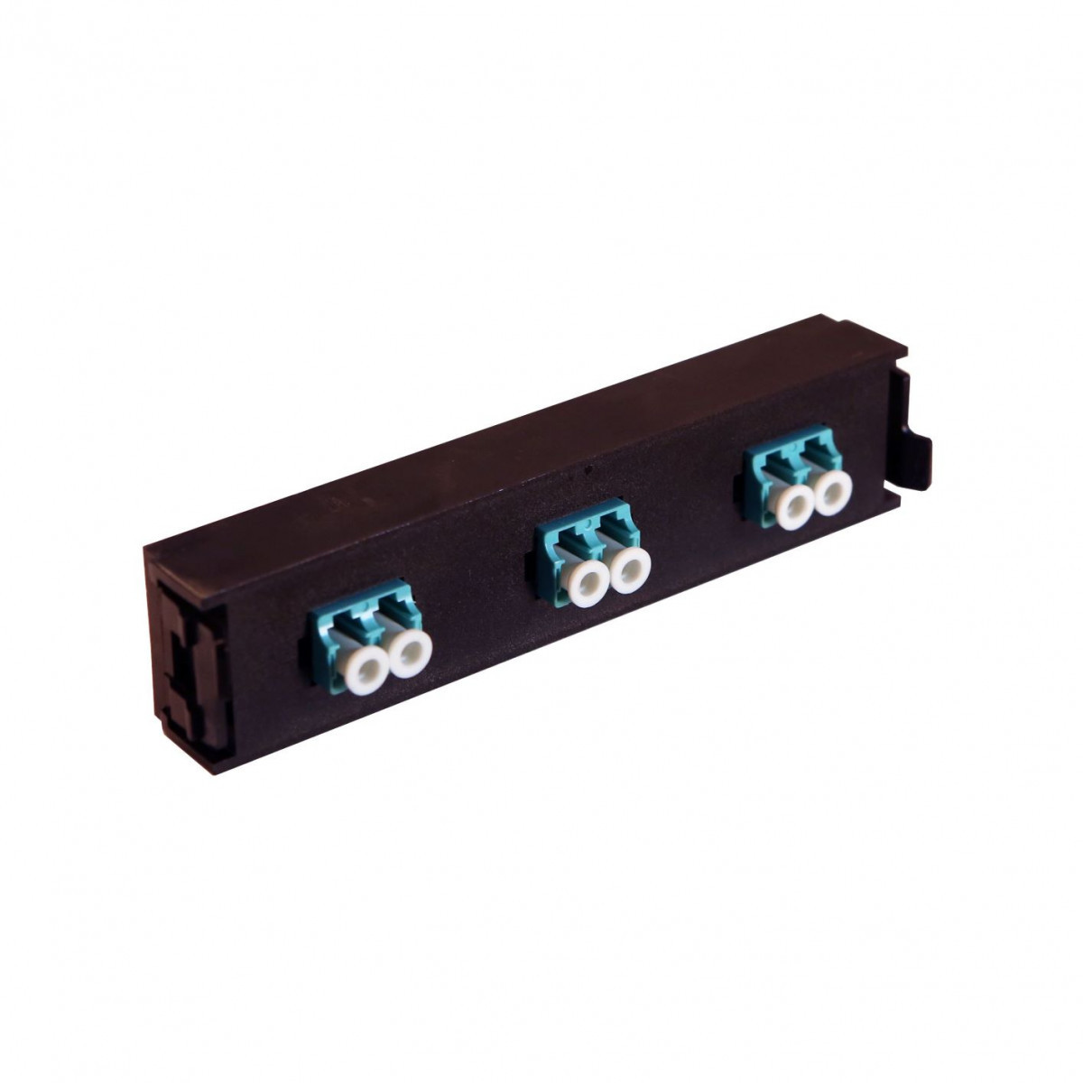 Legrand LCS3 Fiber LCS3 LC duplex module voor 6 vezels MM aqua