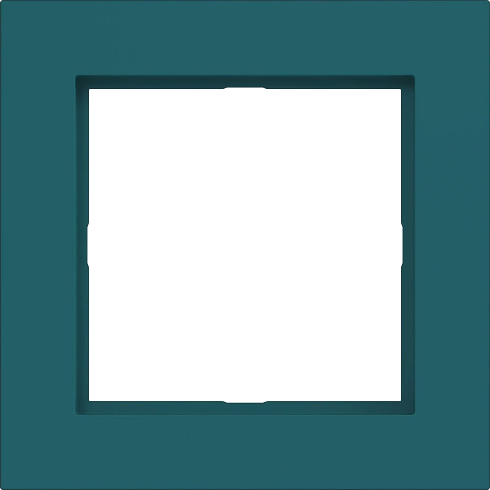 Led-Afdekraam 1-voudig, A.1, azure, mat