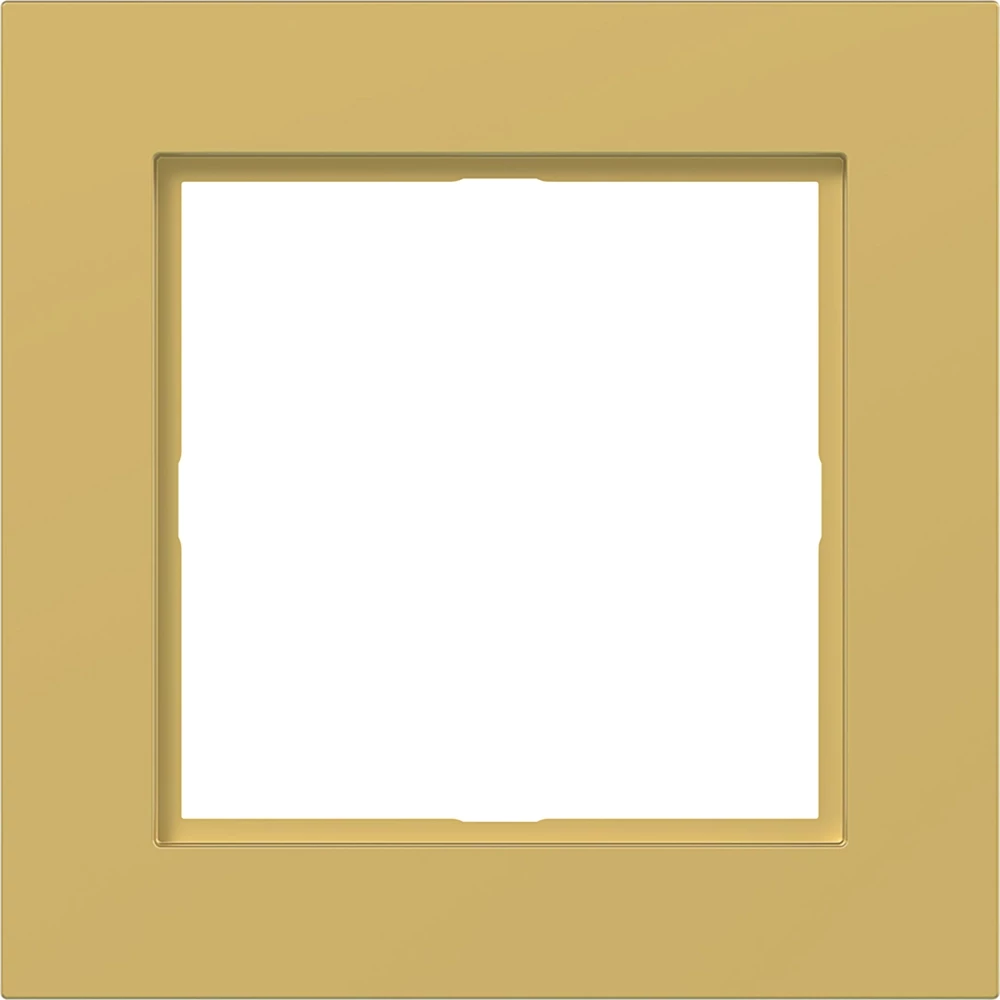 Led-Afdekraam 1-voudig, A.1, gold, metalic
