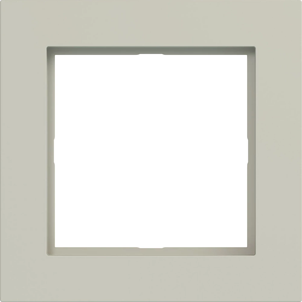 Led-Afdekraam 1-voudig, A.1, pebble, mat