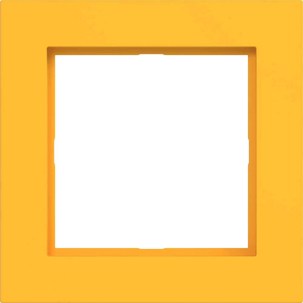 Led-Afdekraam 1-voudig, A.1, saffron, mat