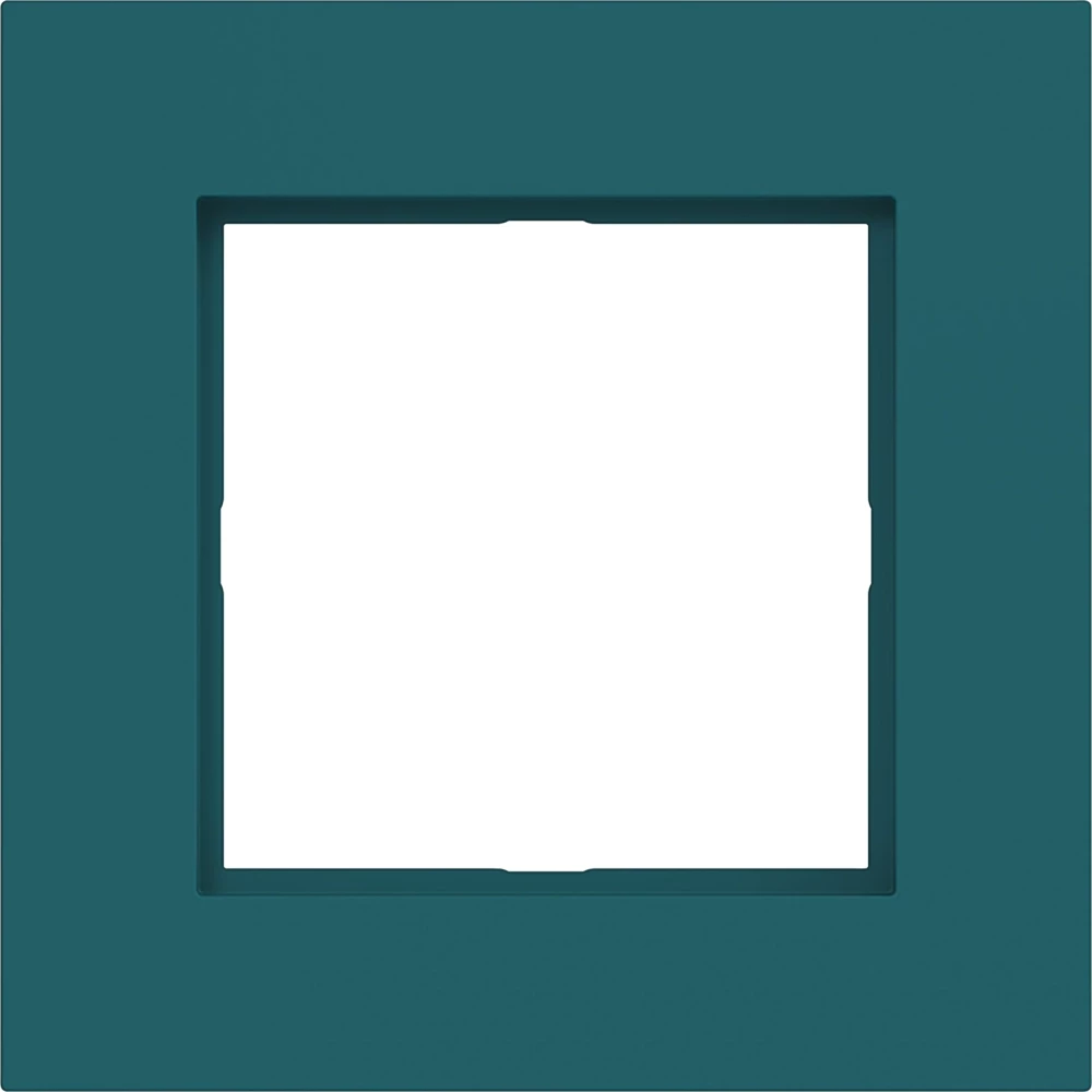 Led-Afdekraam 1-voudig, A.8, azure, mat
