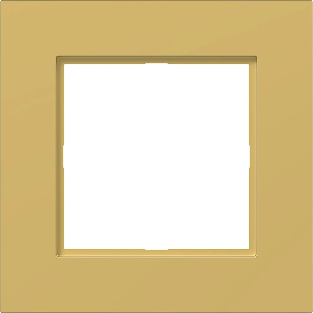 Led-Afdekraam 1-voudig, A.8, gold, metalic