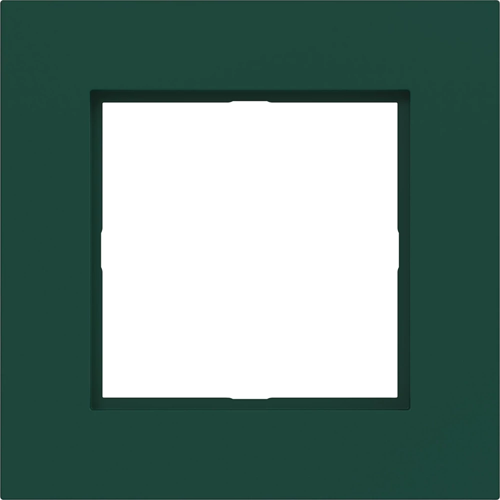 Led-Afdekraam 1-voudig, A.8, jade, halfglanzend
