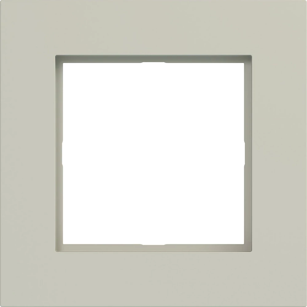 Led-Afdekraam 1-voudig, A.8, pebble, mat