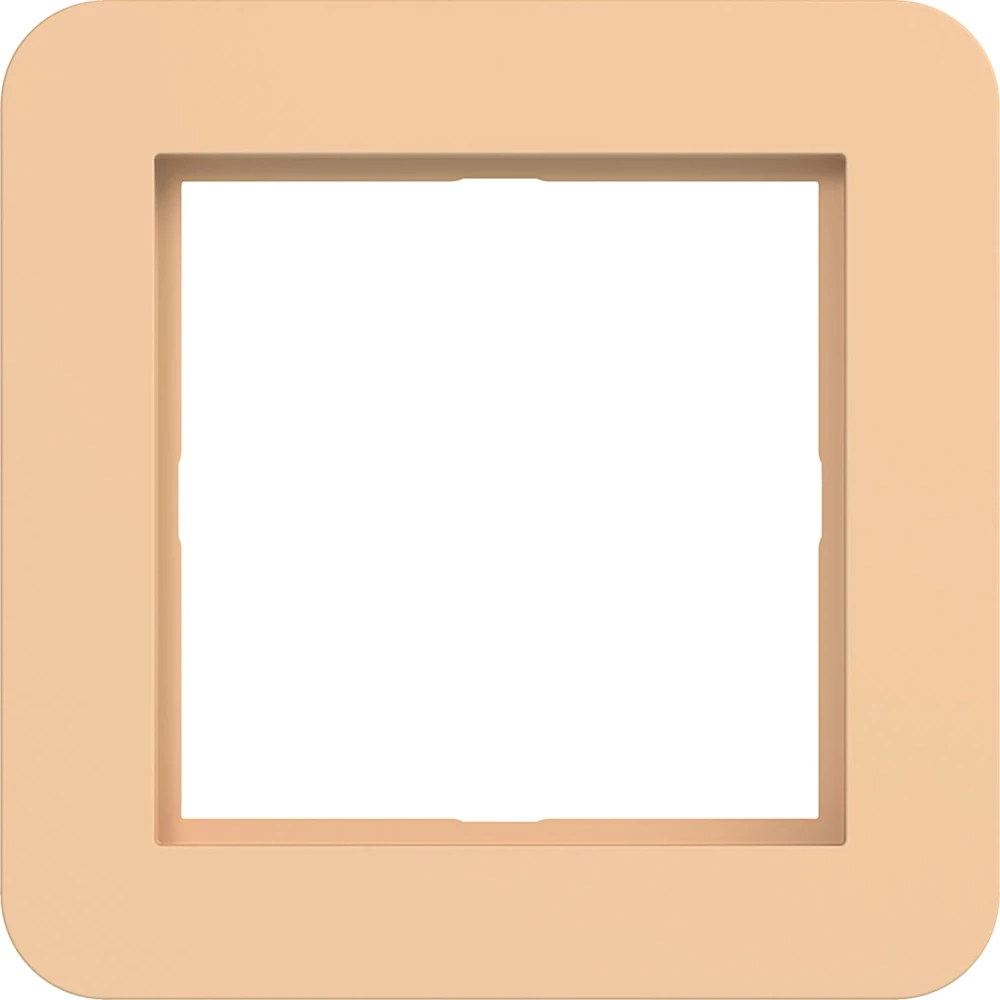 Led-Afdekraam 1-voudig, C.1, petal, mat