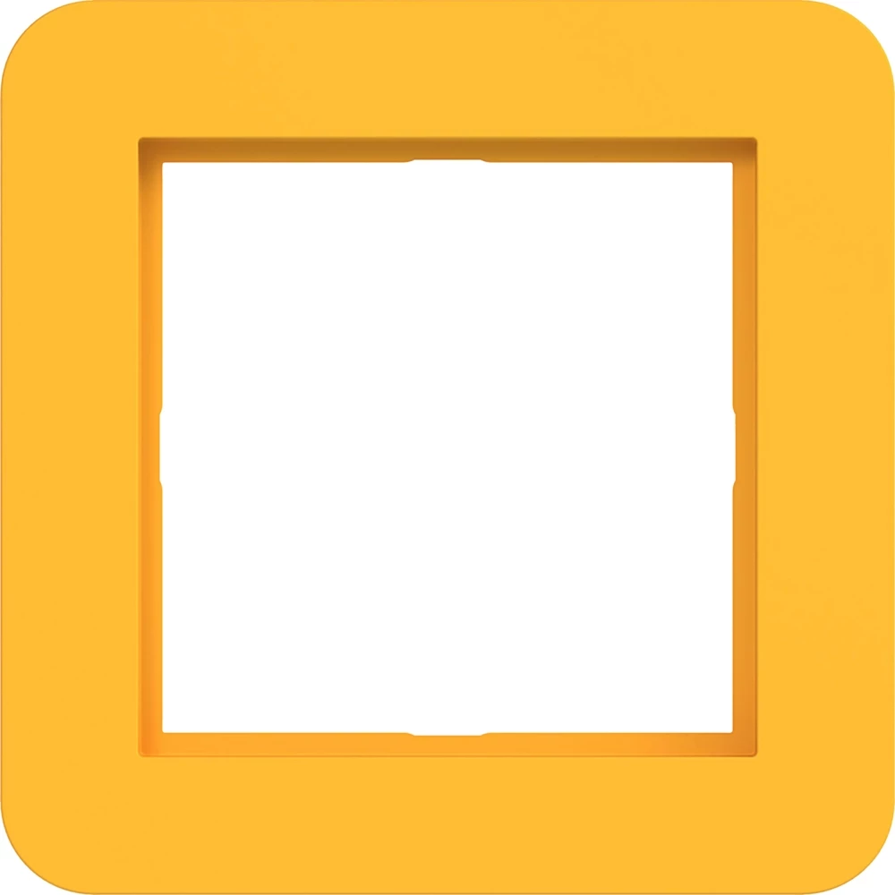 Led-Afdekraam 1-voudig, C.1, saffron, mat