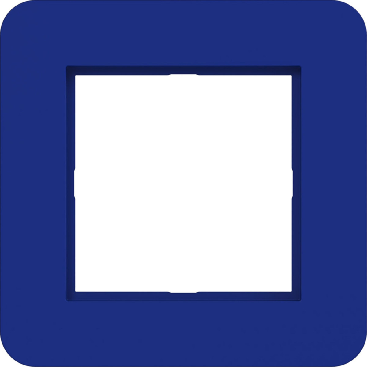 Led-Afdekraam 1-voudig, C.8, cobalt, mat