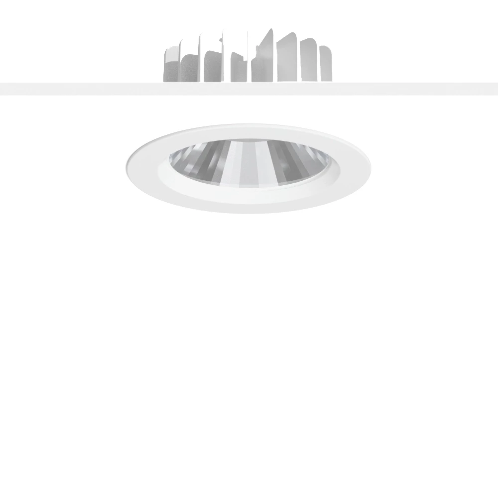 RZB LEDONA round Ledona Round, 12...25 W, 1500...3100 LM, 940, wit, on/off, inbouwdownl