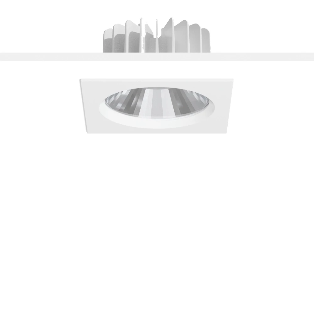 RZB LEDONA square Ledona Square, 12...39 W, 1650...4750 LM, 940, wit, dali, inbouwdownli