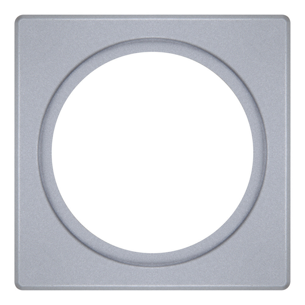 Ledvance Bevestigingsset enkelvoudig spot frame 100x100 zilver staal 100x100x4mm Ø68MM zilver