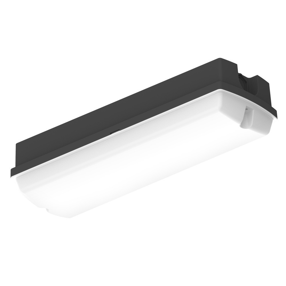 Ledvance BULKHEAD COMPACT RECTANGULAR Bulkhead Compact rectangular RC V 8W ML 83040 BK
