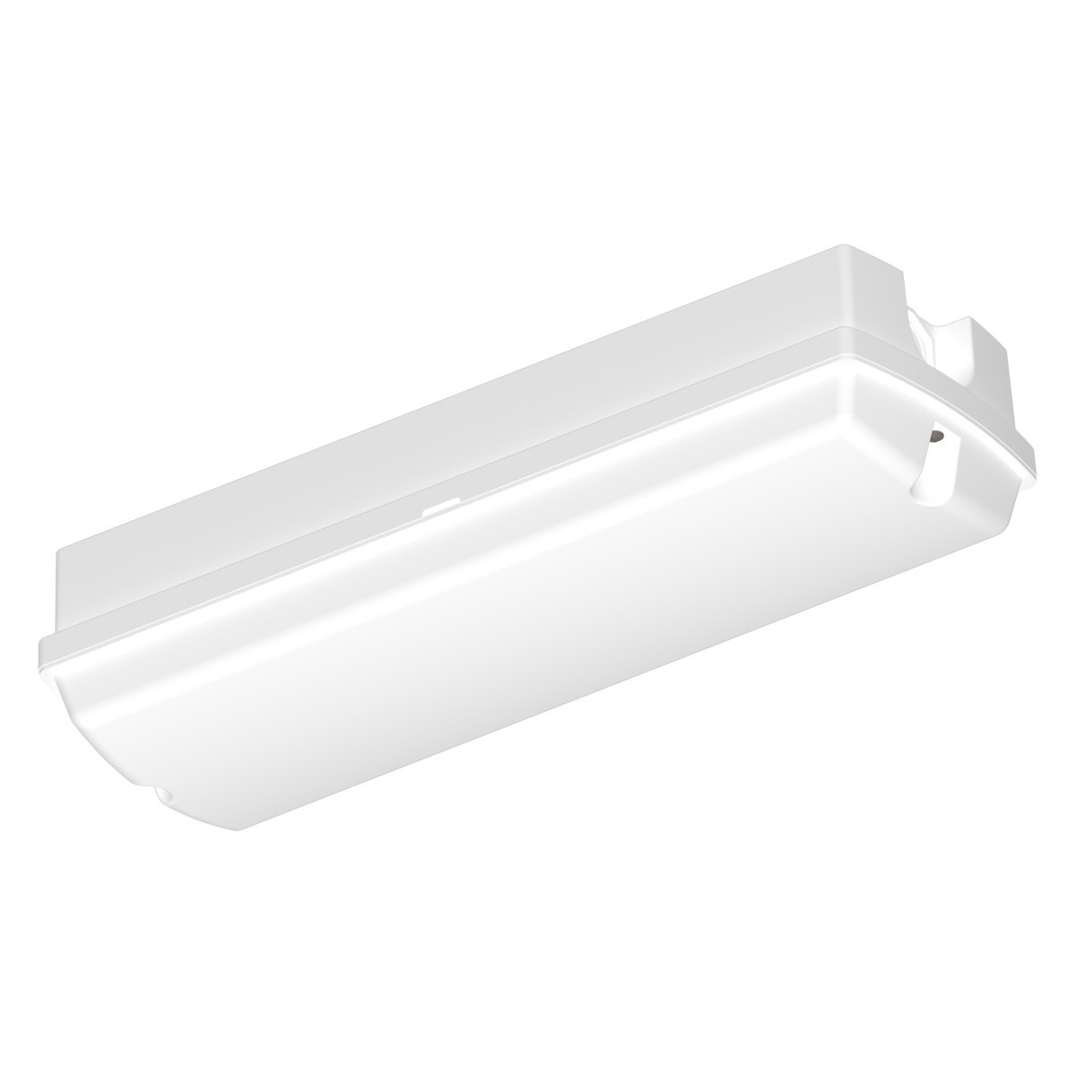 Ledvance BULKHEAD COMPACT RECTANGULAR EMERGE Bulkhead Compact rectangular emergency el V 10W MS 840 WT