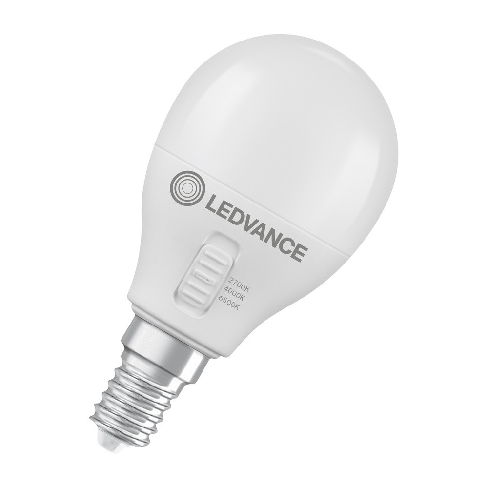 Ledvance CCT Selectable LED lamps CCT Selectable led lamps 4.9W 827/840/865 frosted e14