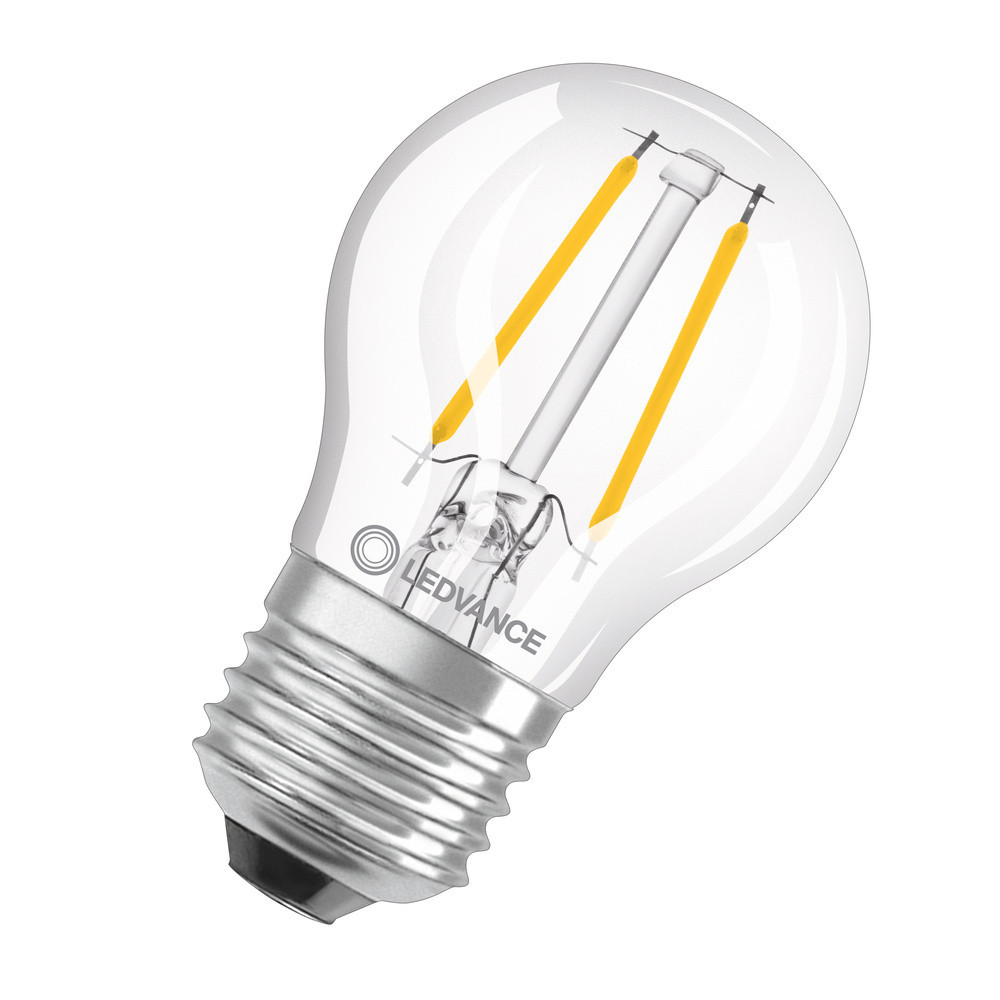 Ledvance CL P 1.5W 827 FIL CL E27