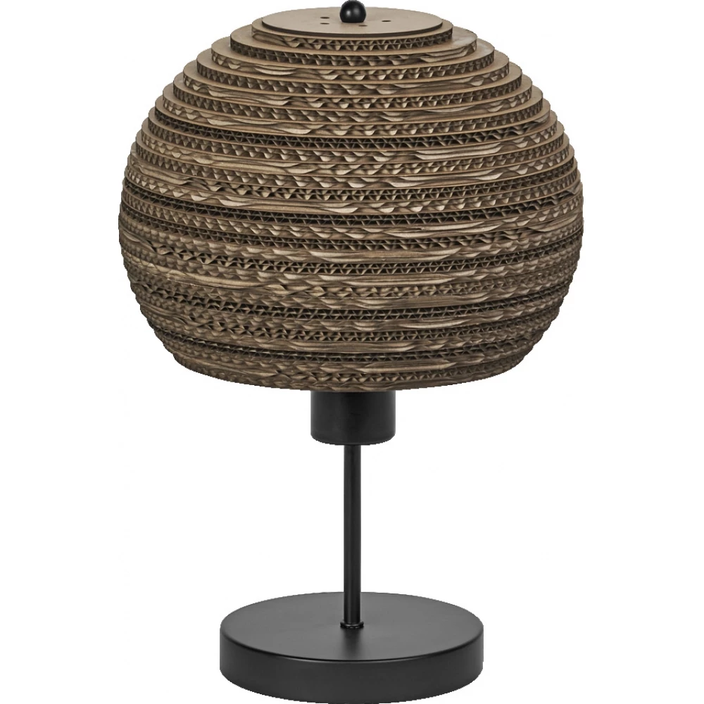 Ledvance Decor cardboard ball table e27 brown