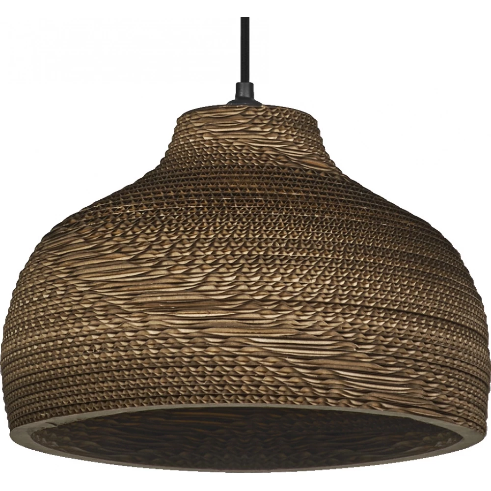 Ledvance Decor cardboard hat pendant e27 brown