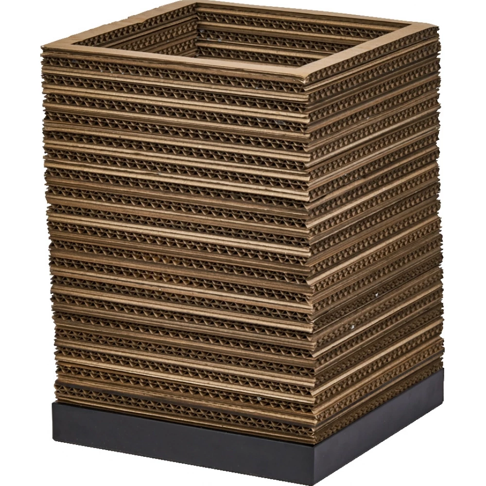 Ledvance Decor cardboard square table e27 brown