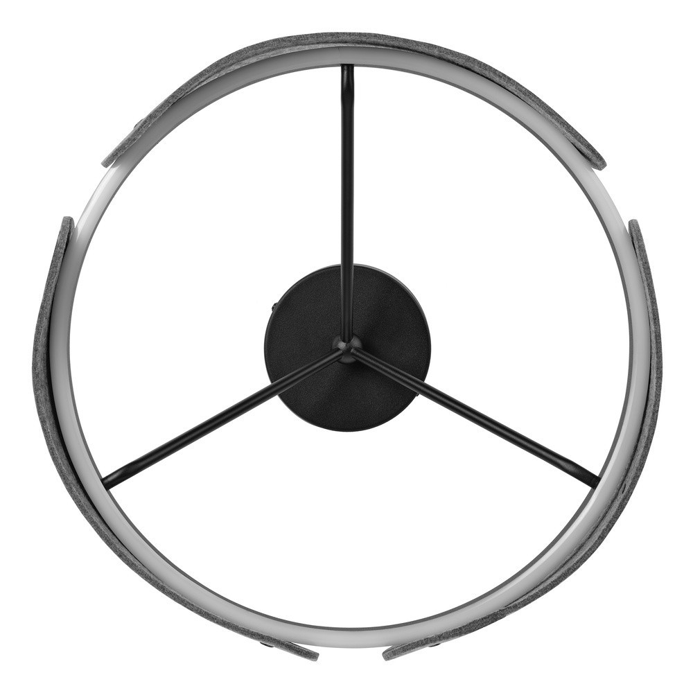 Ledvance Decor Curve Felt Decor Curve felt ceiling 33W 830 dark grey