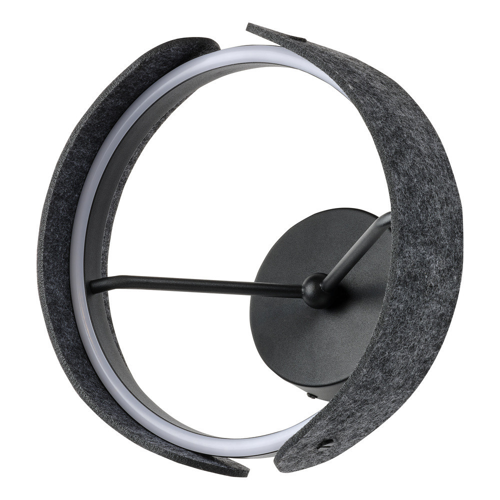 Ledvance Decor Curve Felt Decor Curve felt wall 20W 830 dark grey