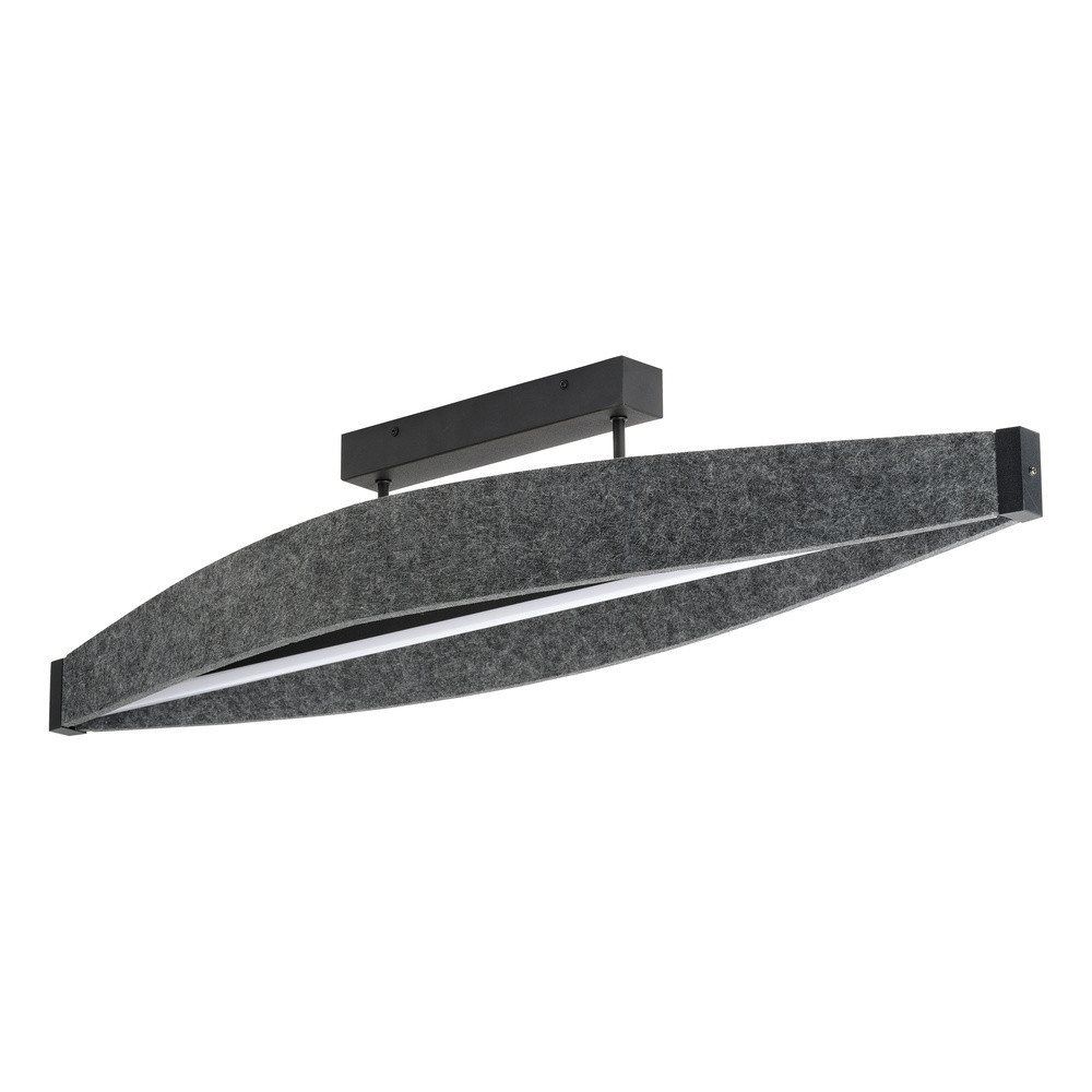 Ledvance Decor Flat Felt Decor Flat felt ceiling 23W 830 dark grey