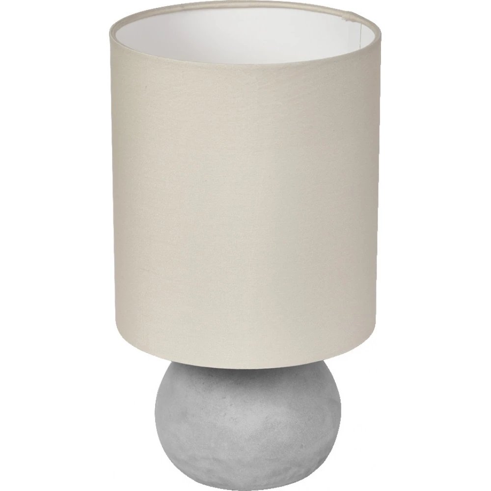 Ledvance Decor impact table 1xe27 beige and gray