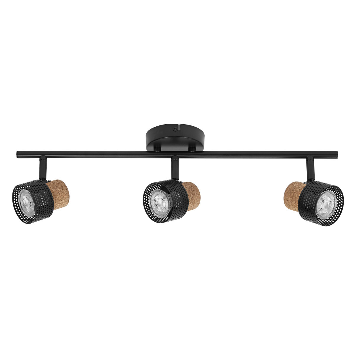 Ledvance DECOR SPOT CORK BLACK Decor Spot cork black 3x3.4W 927 dim