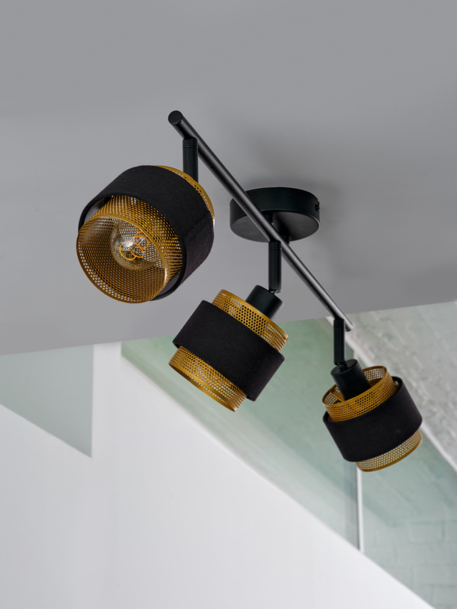 Ledvance Decor Spot Hornet Decor Spot hornet 3x2.8W 827 e14 black