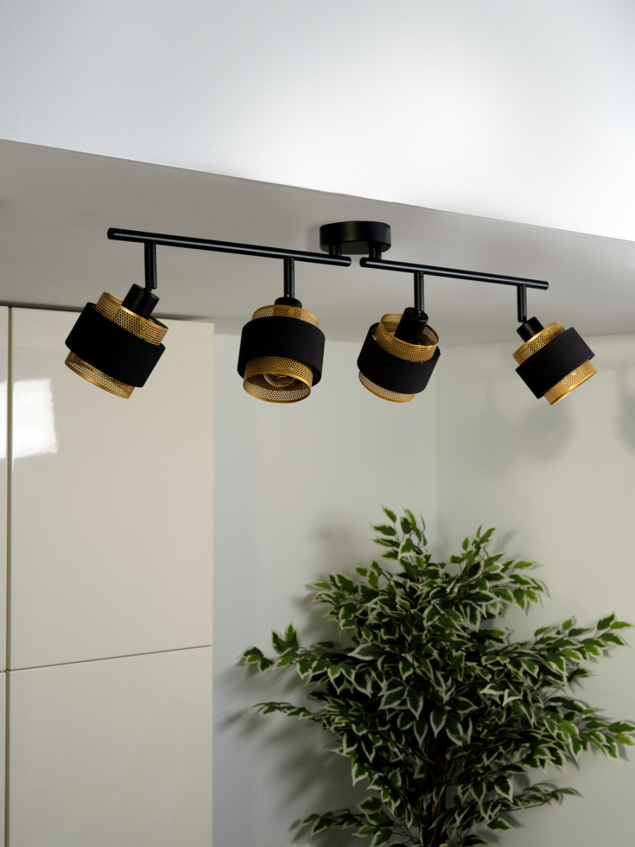 Ledvance Decor Spot Hornet Decor Spot hornet 4x2.8W 827 e14 black