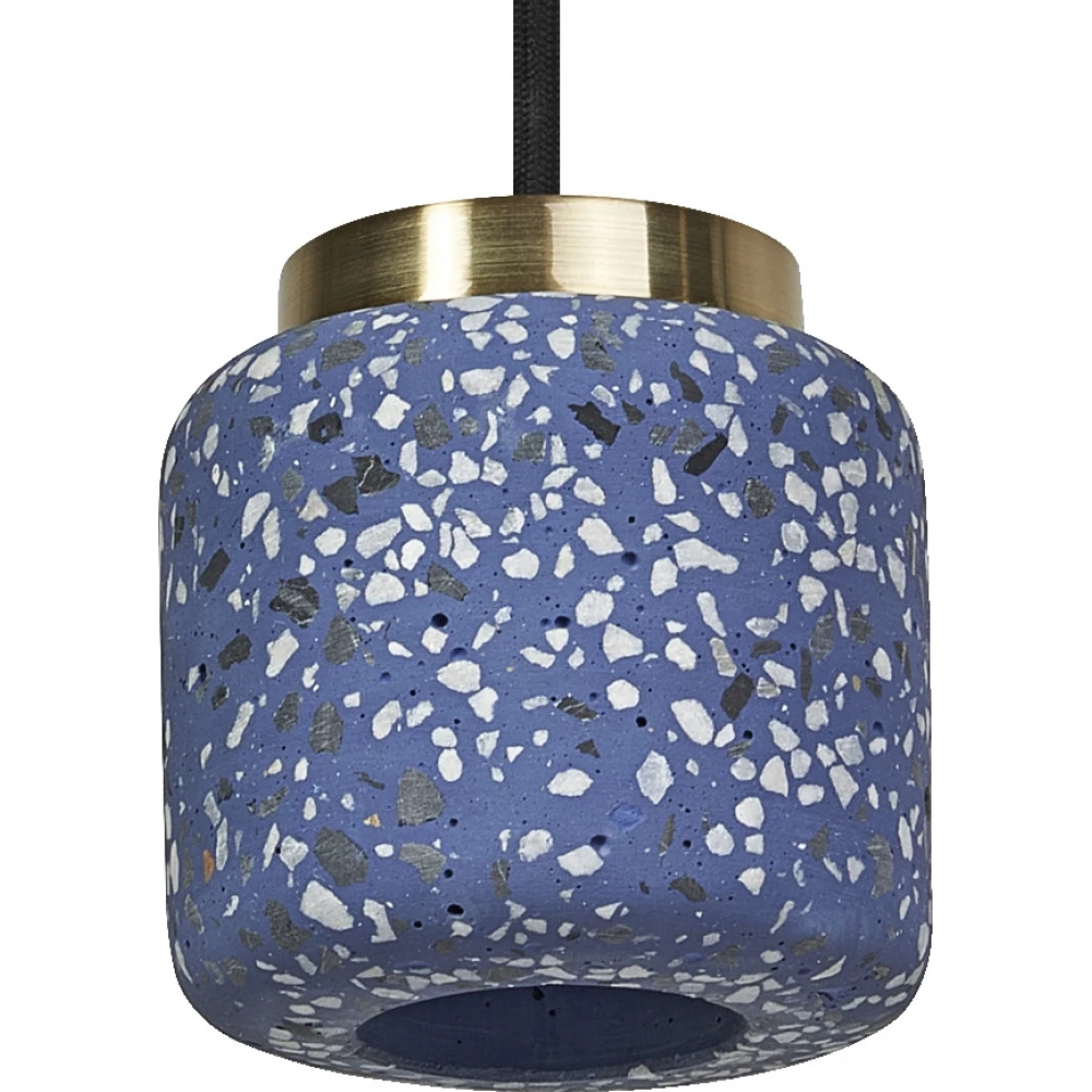 Ledvance Decor terazzo ball pendant 1xgu10 blue