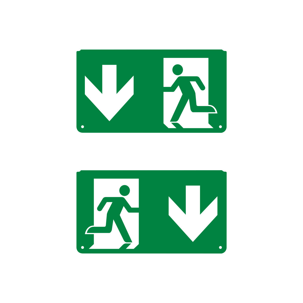 Ledvance EMERGENCY EXIT SIGN PICTOGRAMS Emergency Exit sign pictograms picto down