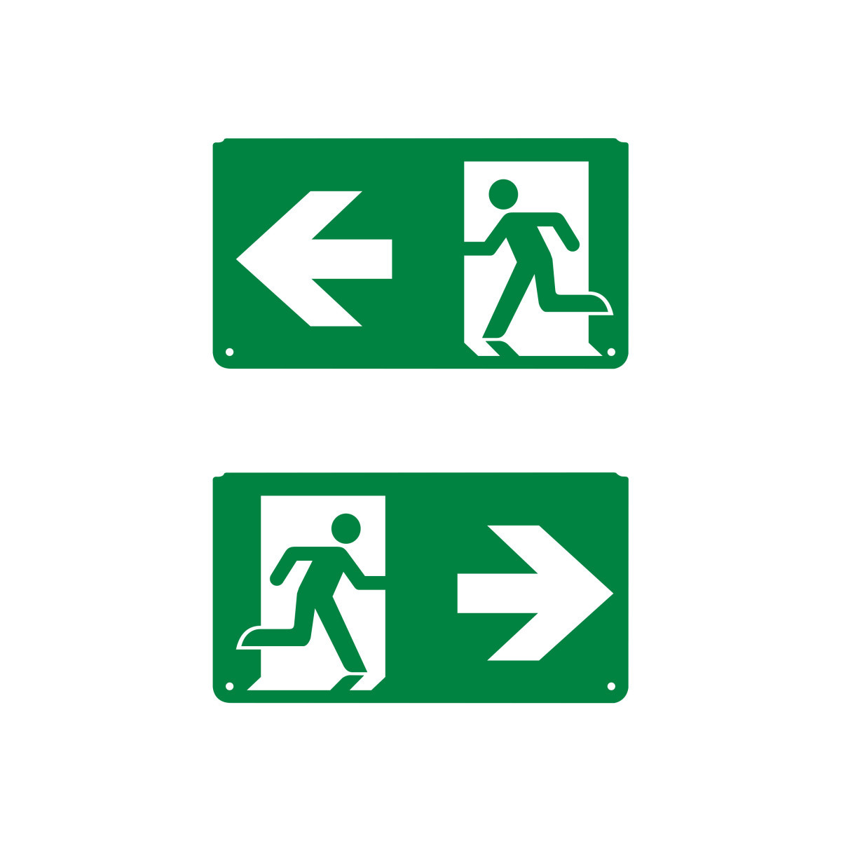 Ledvance EMERGENCY EXIT SIGN PICTOGRAMS Emergency Exit sign pictograms picto left right