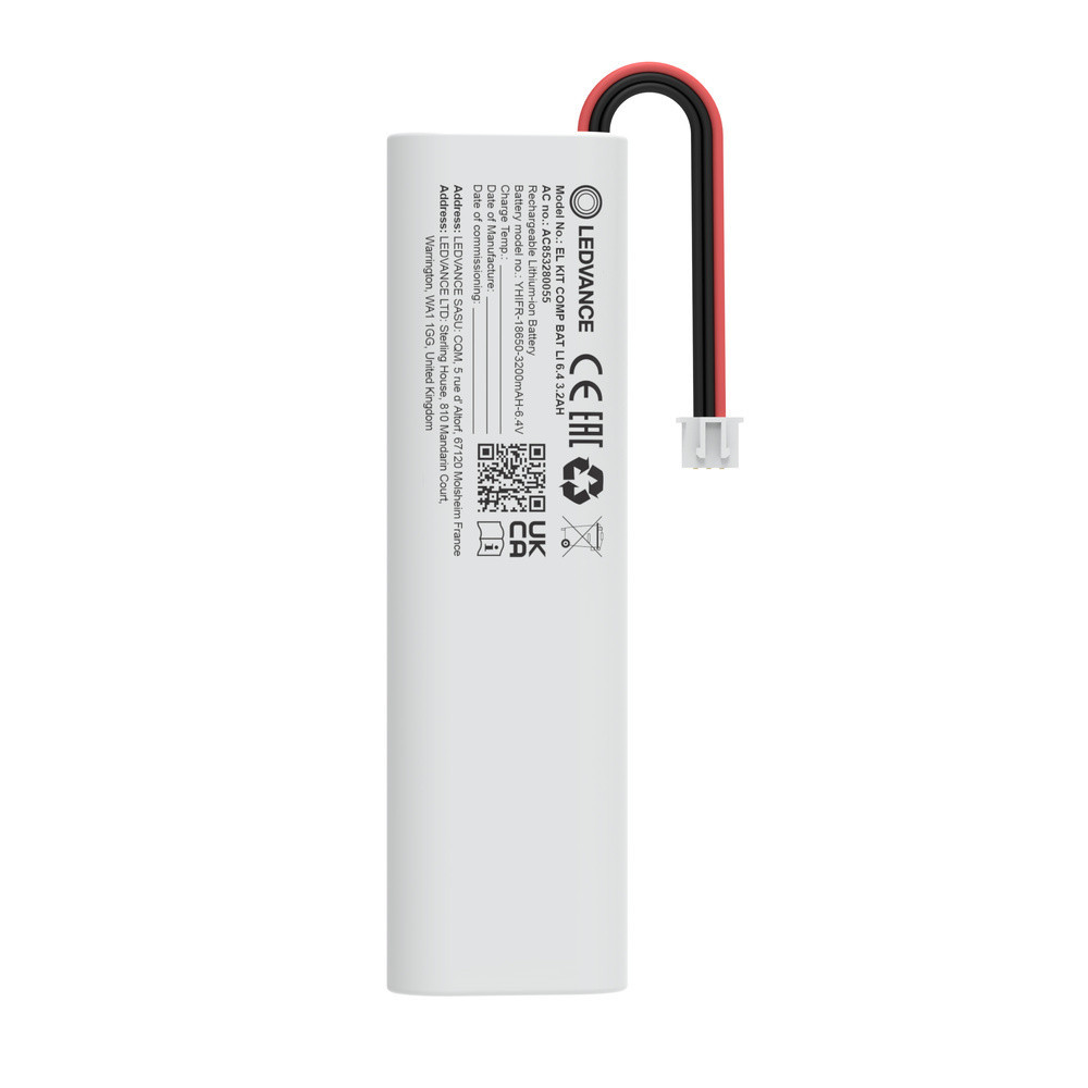 Ledvance EMERGENCY KIT COMPACT BATTERY Emergency Kit compact battery bat li 6.4 3.2ah      